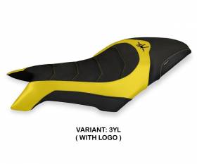 Seat saddle cover Svaliava 2 Ultragrip Yellow (YL) T.I. for MV AGUSTA DRAGSTER 800 2019 > 2022