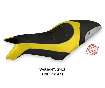 MVD8SS-3YLS-2 Seat saddle cover Svaliava Special Color Ultragrip Yellow - Silver (YLS) T.I. for MV AGUSTA DRAGSTER 800 2019 > 2022