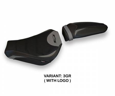 MVF3S1-3GR-1 Seat saddle cover Savar 1 Ultragrip Gray (GR) T.I. for MV AGUSTA F3 2012 > 2022