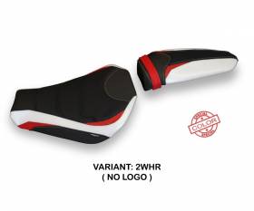 Seat saddle cover Savar Special Color Ultragrip White - Red (WHR) T.I. for MV AGUSTA F3 2012 > 2022