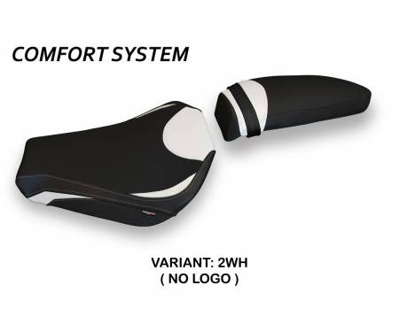 MVF3Z1-2WH-3 Housse de selle Zara 1 Comfort System Blanche (WH) T.I. pour MV AGUSTA F3 2012 > 2022