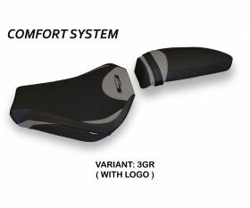 Funda Asiento Zara 1 Comfort System Gris (GR) T.I. para MV AGUSTA F3 2012 > 2022