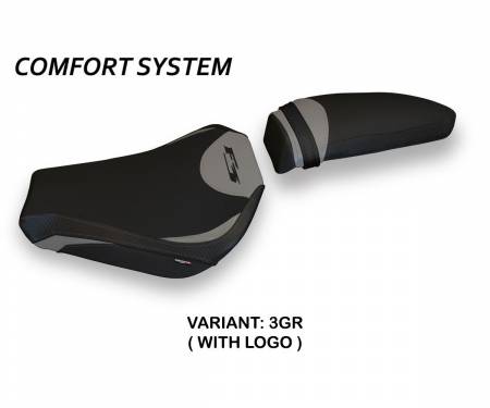 MVF3Z1-3GR-1 Seat saddle cover Zara 1 Comfort System Gray (GR) T.I. for MV AGUSTA F3 2012 > 2022