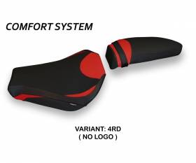 Funda Asiento Zara 1 Comfort System Rojo (RD) T.I. para MV AGUSTA F3 2012 > 2022