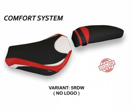 MVF3ZS-5RDW-3 Seat saddle cover Zara Special Color Comfort System Red - White (RDW) T.I. for MV AGUSTA F3 2012 > 2022