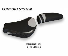 Housse de selle Avezzano 1 Comfort System Argent (SL) T.I. pour MV AGUSTA F4 2010 > 2020