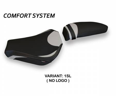 MVF4A1-1SL-3 Seat saddle cover Avezzano 1 Comfort System Silver (SL) T.I. for MV AGUSTA F4 2010 > 2020