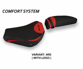 Housse de selle Avezzano 1 Comfort System Rouge (RD) T.I. pour MV AGUSTA F4 2010 > 2020