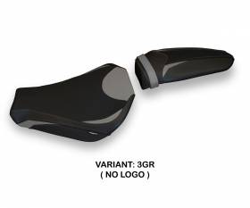 Seat saddle cover Gray 1 Gray (GR) T.I. for MV AGUSTA F4 2010 > 2020