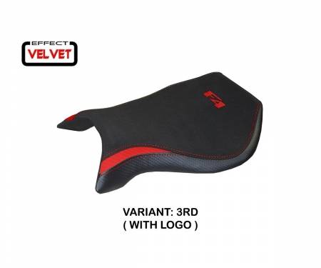 MVF99L-3RD-3 Seat saddle cover Laila Velvet Red (RD) T.I. for MV AGUSTA F4 1999 > 2009