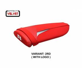 Seat saddle cover Soma Velvet Red (RD) T.I. for MV AGUSTA F4 1999 > 2009