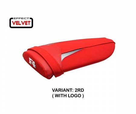 MVF99SV-2RD-1 Seat saddle cover Soma Velvet Red (RD) T.I. for MV AGUSTA F4 1999 > 2009