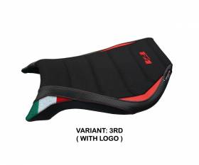 Seat saddle cover Yuza Trico Ultragrip Red (RD) T.I. for MV AGUSTA F4 1999 > 2009