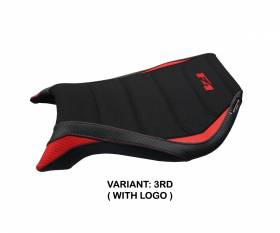 Seat saddle cover Yuza Ultragrip Red (RD) T.I. for MV AGUSTA F4 1999 > 2009