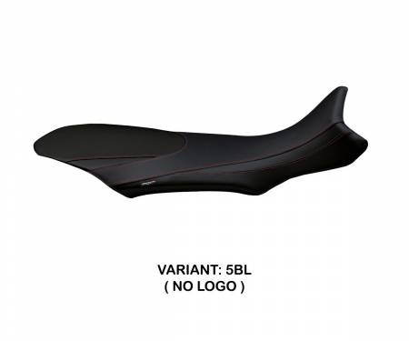 MVR8S2-5BL-6 Seat saddle cover Sorrento 2 Black (BL) T.I. for MV AGUSTA RIVALE 800 2013 > 2018