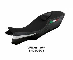 Seat saddle cover Loei White WH T.I. for MV Agusta Stradale 800 2015 > 2017