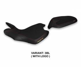 Seat saddle cover Balti Black (BL) T.I. for MV AGUSTA TURISMO VELOCE 2014 > 2022