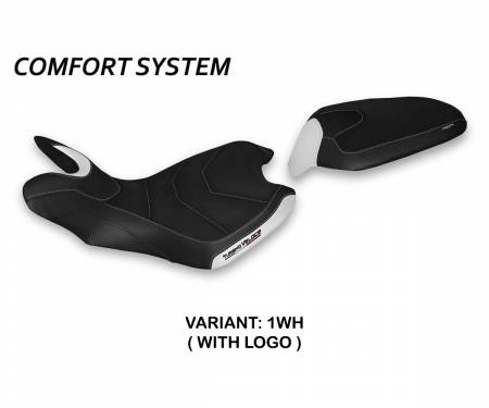 MVTVL-1WH-1 Rivestimento sella Lindt Comfort System Bianco (WH) T.I. per MV AGUSTA TURISMO VELOCE 2014 > 2022