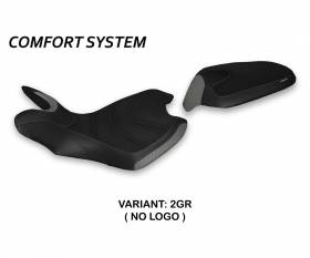 Seat saddle cover Lindt Comfort System Gray (GR) T.I. for MV AGUSTA TURISMO VELOCE 2014 > 2022