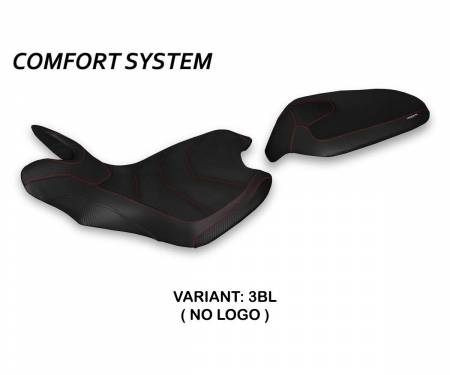 MVTVL-3BL-3 Seat saddle cover Lindt Comfort System Black (BL) T.I. for MV AGUSTA TURISMO VELOCE 2014 > 2022