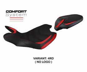 Seat saddle cover Sahara comfort system Red RD T.I. for MV Agusta Turismo Veloce 2014 > 2020