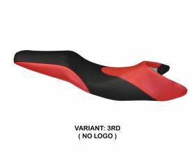 Seat saddle cover Mauro Carbon Color Red (RD) T.I. for SUZUKI GSR 600 2006 > 2011
