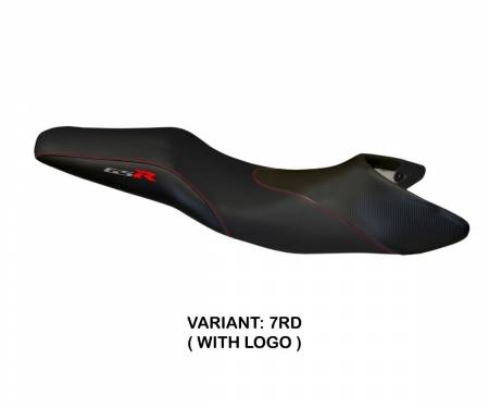 SG60MC-7RD-1 Seat saddle cover Mauro Carbon Color Red (RD) T.I. for SUZUKI GSR 600 2006 > 2011