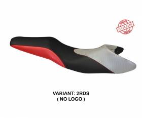 Seat saddle cover Mauro Special Color Red - Silver (RDS) T.I. for SUZUKI GSR 600 2006 > 2011