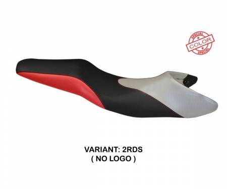 SG60MS-2RDS-2  Seat saddle cover Mauro Special Color Red - Silver (RDS) T.I. for SUZUKI GSR 600 2006 > 2011