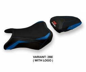 Seat saddle cover Derby 3 Blue (BE) T.I. for SUZUKI GSX S 750 2017 > 2021
