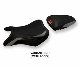 Housse de selle Derby 3 Gris (GR) T.I. pour SUZUKI GSX S 750 2017 > 2021