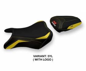Seat saddle cover Derby 3 Yellow (YL) T.I. for SUZUKI GSX S 750 2017 > 2021