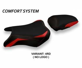 Seat saddle cover Hokota 1 Comfort System Red (RD) T.I. for SUZUKI GSX S 750 2017 > 2021