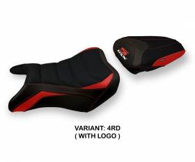 Seat saddle cover Kyoto 2 Ultragrip Red (RD) T.I. for SUZUKI GSX S 750 2017 > 2021