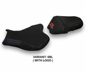 Seat saddle cover Cevio Black (BL) T.I. for SUZUKI GSX R 1000 2009 > 2016
