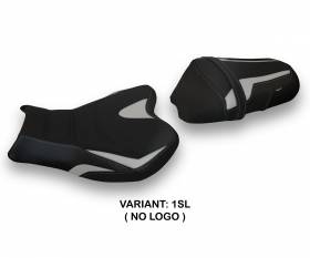 Seat saddle cover Dalian 1 Ultragrip Silver (SL) T.I. for SUZUKI GSX R 1000 2009 > 2016