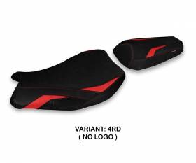 Seat saddle cover Elmas Red (RD) T.I. for SUZUKI GSX R 1000 2017 > 2021