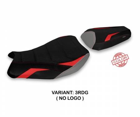 SGSXR17IS-3RDG-2 Seat saddle cover Isili Special Color Ultragrip Red - Gray (RDG) T.I. for SUZUKI GSX R 1000 2017 > 2021