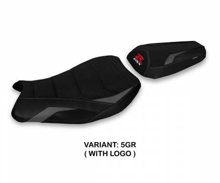 SGSXR17I-5GR-1 Seat saddle cover Isili Ultragrip Gray (GR) T.I. for SUZUKI GSX R 1000 2017 > 2021