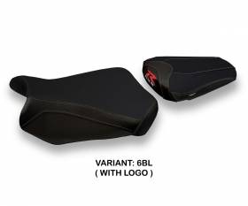 Seat saddle cover Manila 2 Black (BL) T.I. for SUZUKI GSX R 600 2011 > 2020
