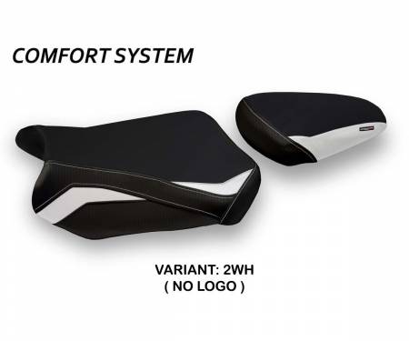 SGSXRTC-2WH-2 Seat saddle cover Teheran Comfort System White (WH) T.I. for SUZUKI GSX R 600 2011 > 2020