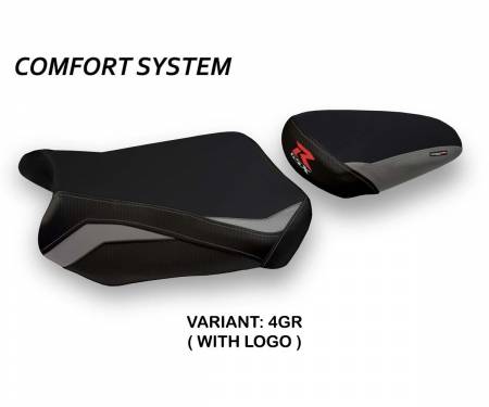 SGSXRTC-4GR-1 Seat saddle cover Teheran Comfort System Gray (GR) T.I. for SUZUKI GSX R 750 2011 > 2020