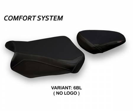 SGSXRTC-6BL-2 Housse de selle Teheran Comfort System Noir (BL) T.I. pour SUZUKI GSX R 750 2011 > 2020