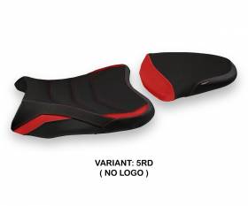 Seat saddle cover Ginostra 1 Ultragrip Red (RD) T.I. for SUZUKI GSX R 1000 2007 > 2008