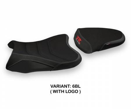 SGX1R78G1-6BL-1 Seat saddle cover Ginostra 1 Ultragrip Black (BL) T.I. for SUZUKI GSX R 1000 2007 > 2008