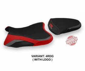 Seat saddle cover Omar Special Color Red - Gray (RDG) T.I. for SUZUKI GSX R 1000 2007 > 2008