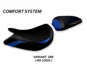 Sattelbezug Sitzbezug Foxton Comfort System Blau (BE) T.I. fur SUZUKI GSX S 1000 F 2015 > 2020
