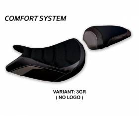 Seat saddle cover Foxton Comfort System Gray (GR) T.I. for SUZUKI GSX S 1000 F 2015 > 2020
