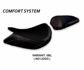 Housse de selle Foxton Comfort System Noir (BL) T.I. pour SUZUKI GSX S 1000 F 2015 > 2020