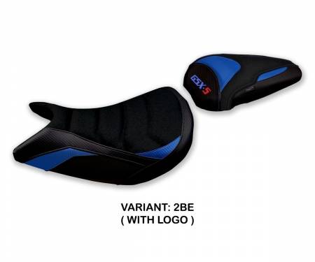 SGXS15FR-2BE-1 Seat saddle cover Raglan Ultragrip Blue (BE) T.I. for SUZUKI GSX S 1000 F 2015 > 2020